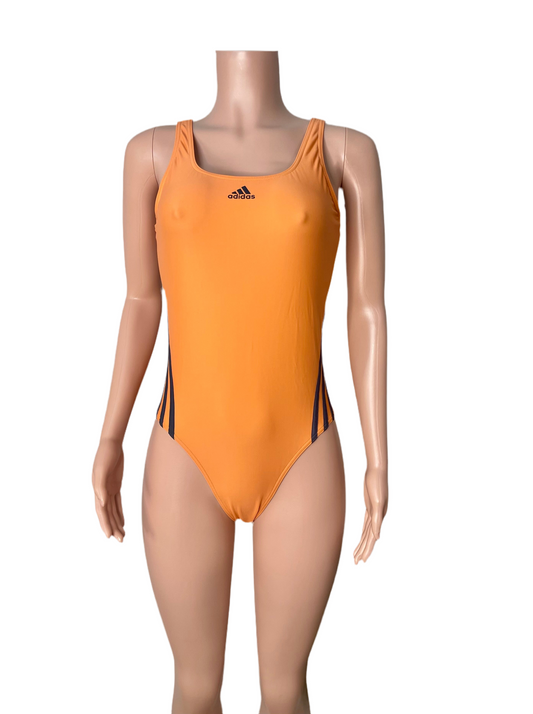 Adidas 3s Swimsuit- Coral Fusion/Shadow